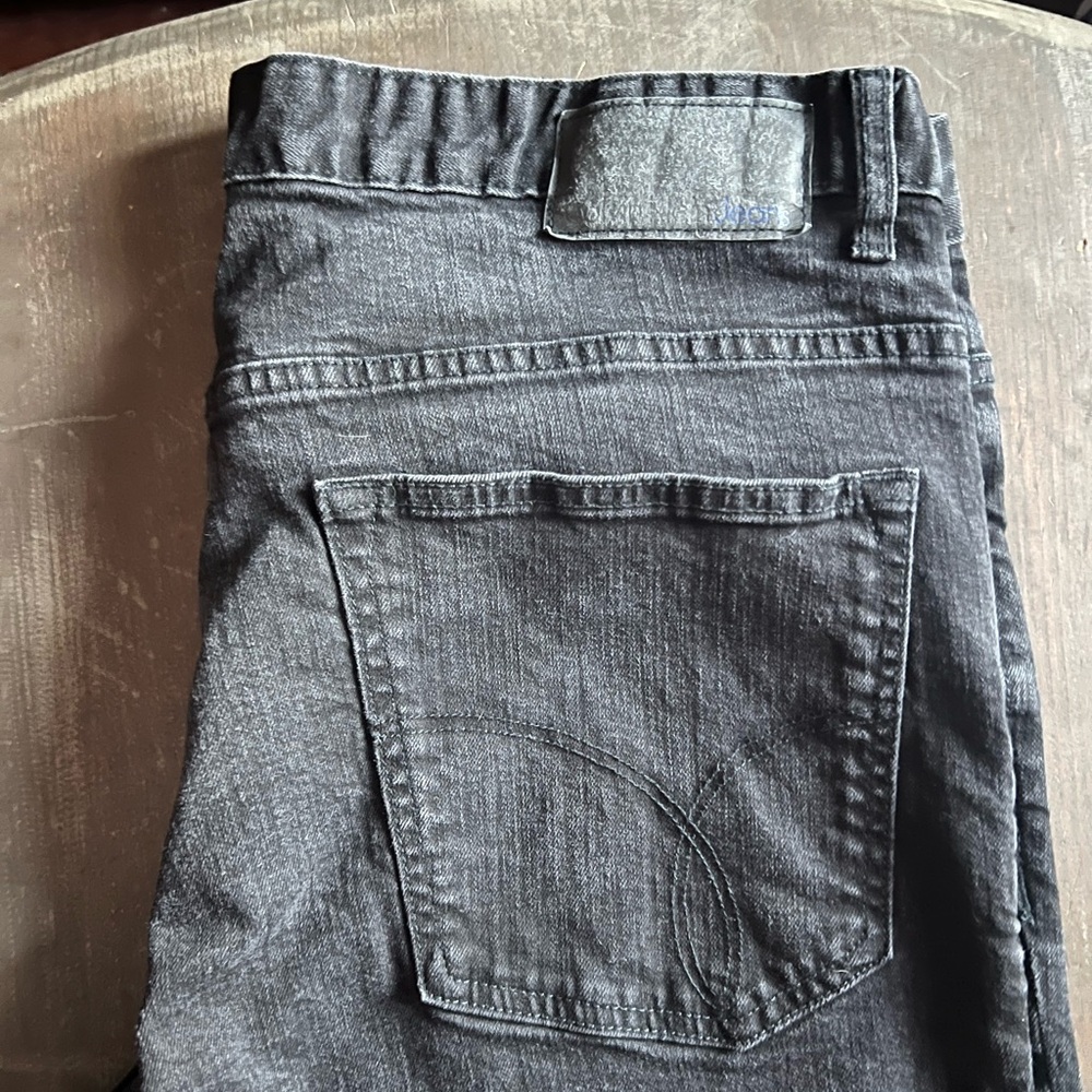 Mens Calvin Klein jeans black size 38x34